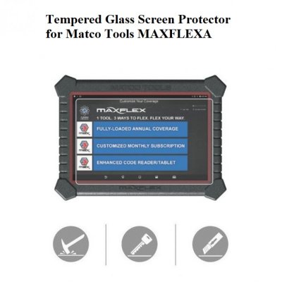 Tempered Glass Screen Protector for Matco Tools MAXFLEXA